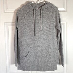 Athleta Women’s Sweater Cashmere Sweater Hoodie Gray size XXS